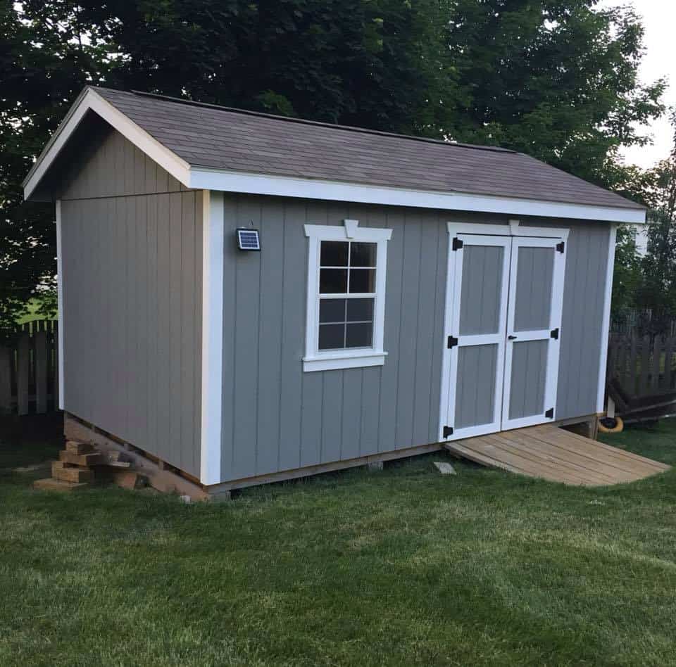 shed painting by professional house paints