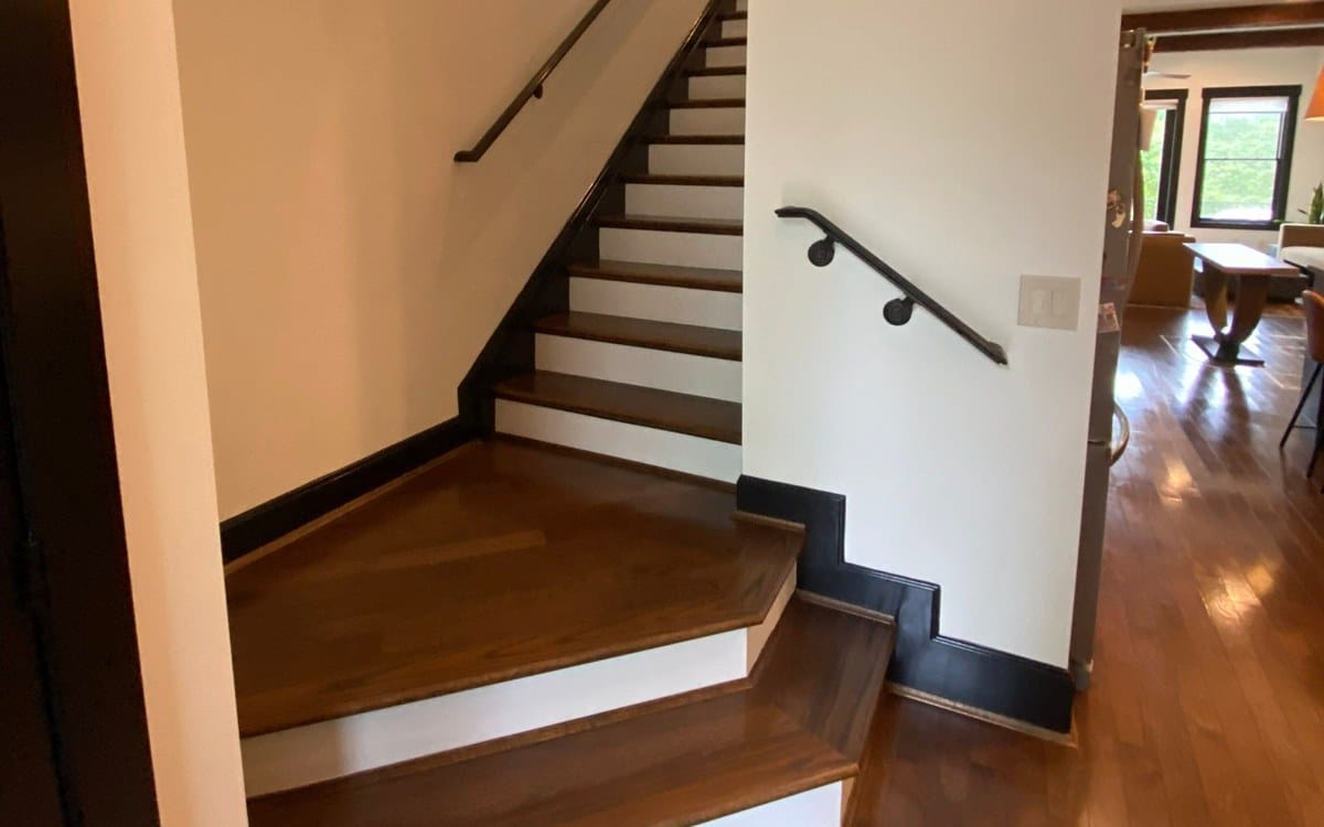 how often to paint interior walls near the staircase